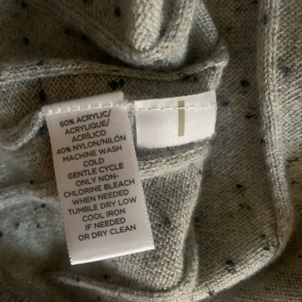 Loft Gray Speckled Sweater - Picture 6 of 7